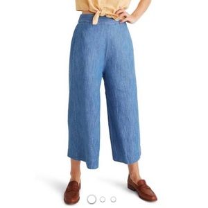 Madewell - Chambray Pull On Pants